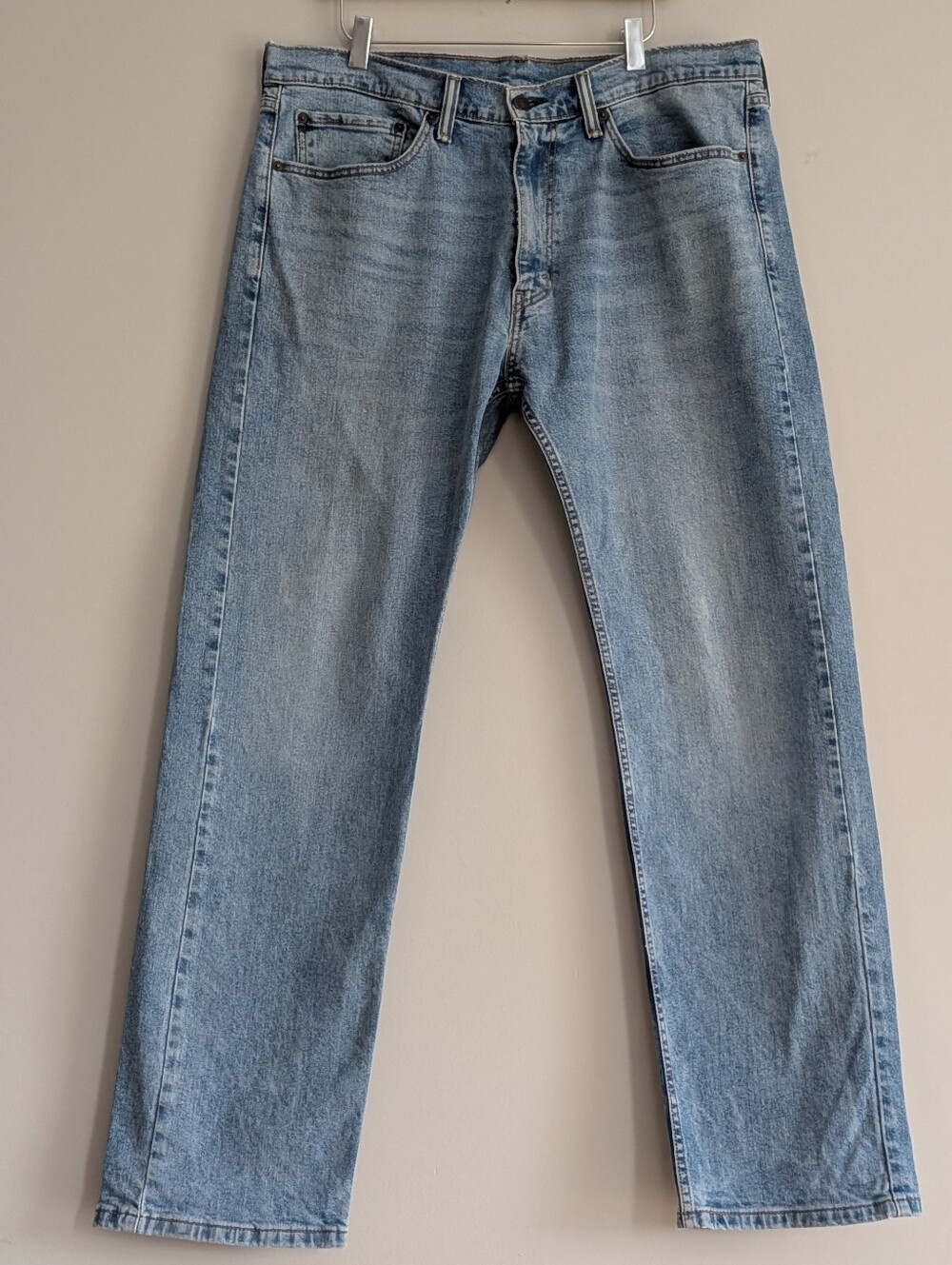 Levi's 505 jeans straight leg Light wash men's size W36xL32